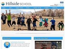 Tablet Screenshot of hillsidelearning.org